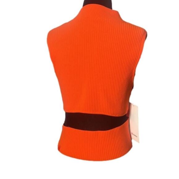 LULULEMON ATHLETICA NWT OPENED BACK HALF-ZIP SWEATER SIZE M‎ - Picture 4 of 7